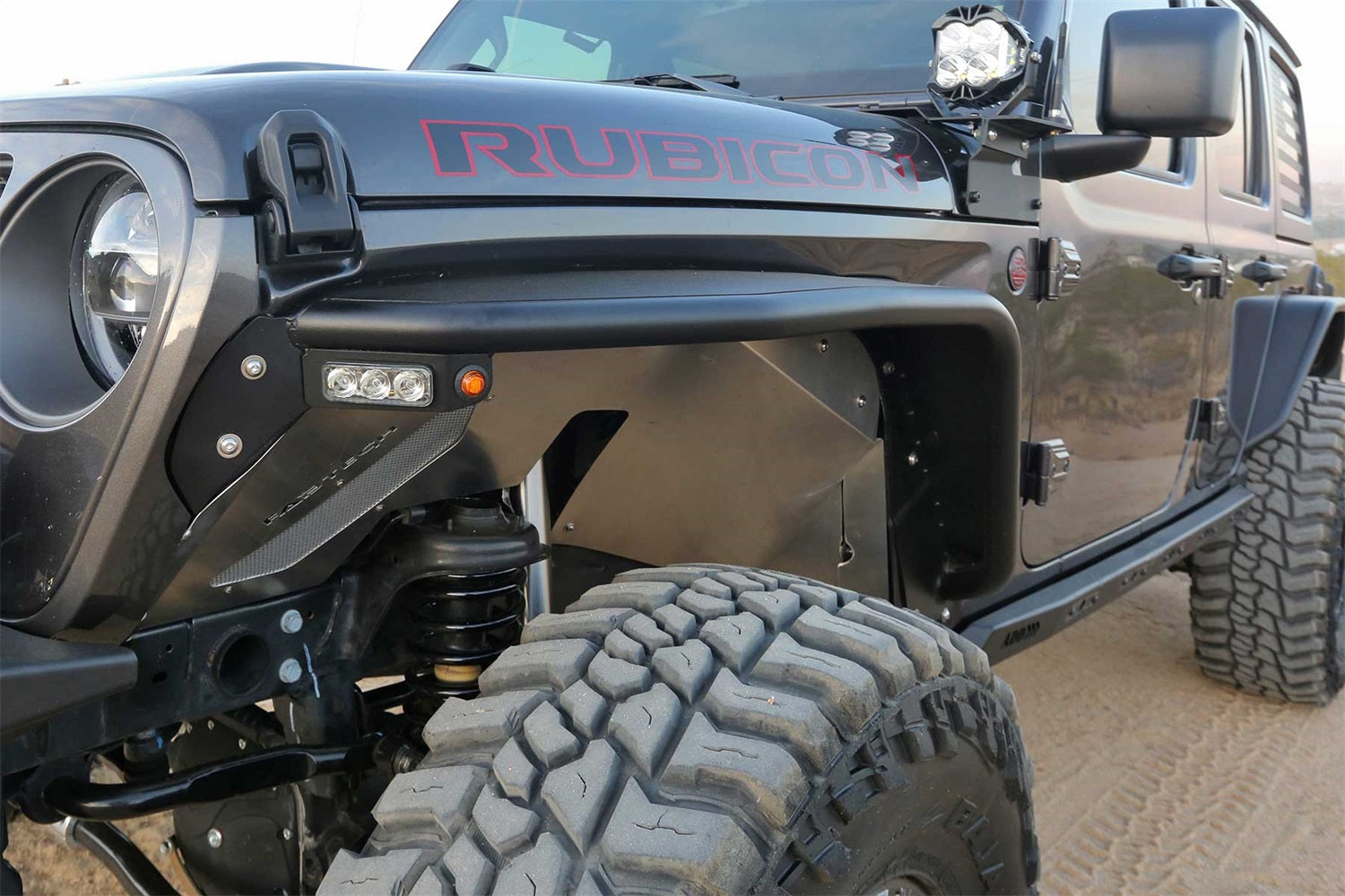 JEEP JL TUBE FENDERS FRONT STEEL