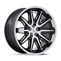 Asanti Black IMPERATOR 22X10.5 5X112 66 +38 GBLK MACH