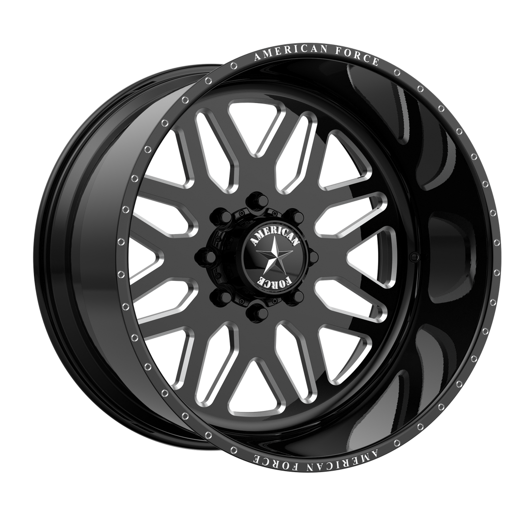 American Force TRAX SS 24X11 8X180 +0 BLACK