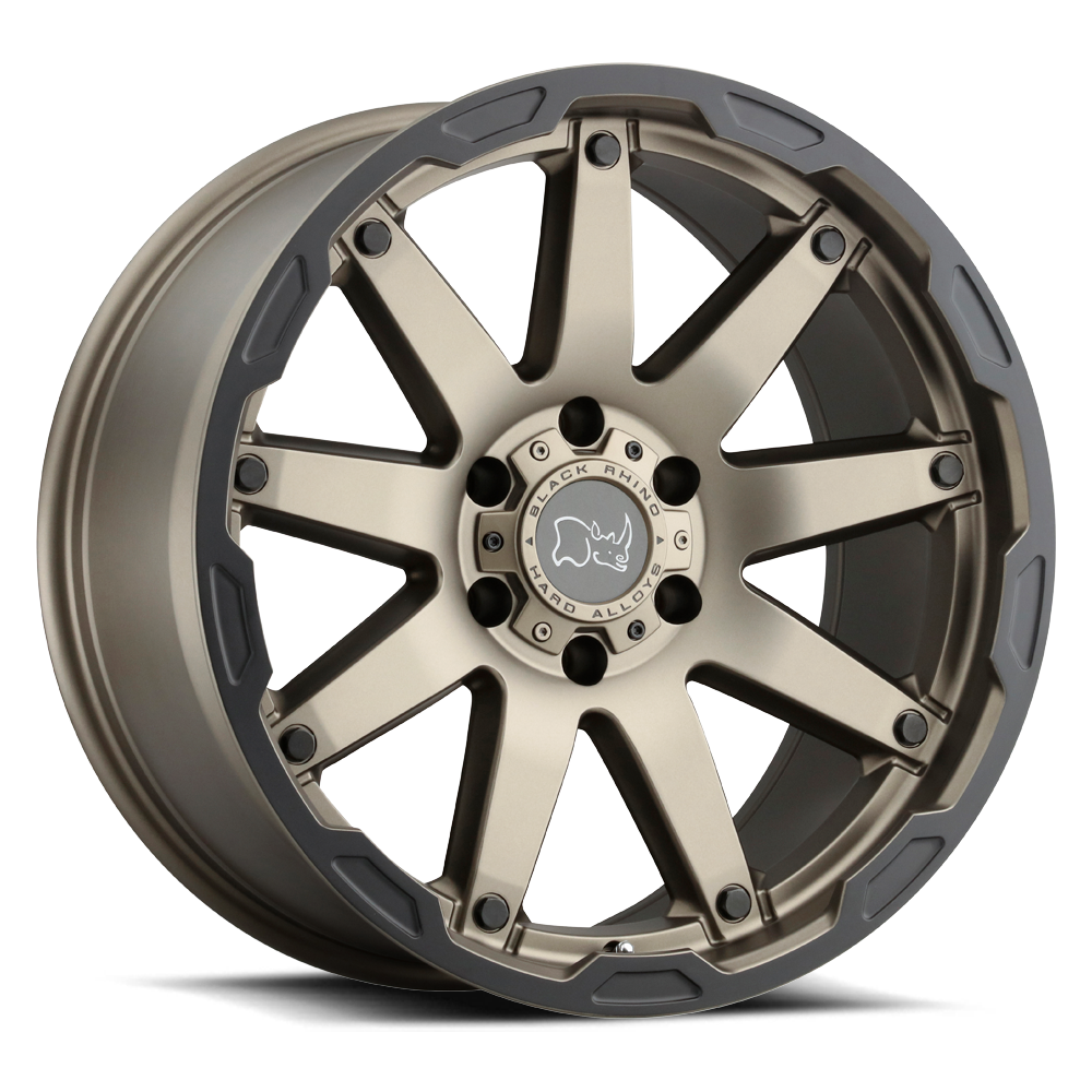 Black Rhino Hard Alloys BR OCEANO 20X12 5X127 -44 71 M-BRNZ BLK