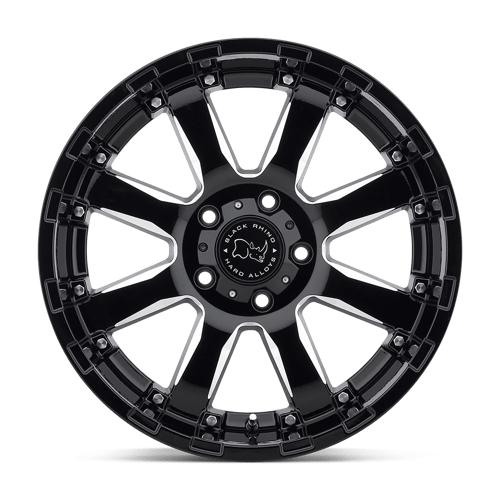 Black Rhino Hard Alloys BR SIERRA 20X10 5X139 -12 78 G-BLK MLD