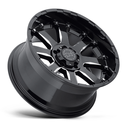 Black Rhino Hard Alloys BR SIERRA 20X10 5X139 -12 78 G-BLK MLD