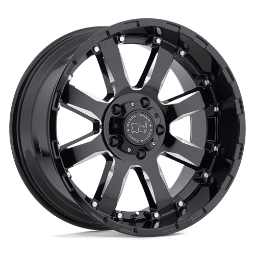 Black Rhino Hard Alloys BR SIERRA 20X10 8X165 -23 122 G-BLK MLD