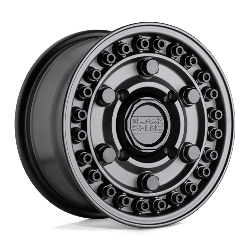 Black Rhino Hard Alloys - UTV ARMORY UTV 14X7 4X136 106 GUNBLK +51